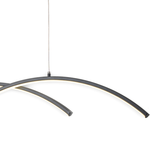Подвесной светильник Escada 10212/S LED*36W Black фото 2