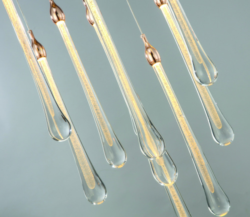 Подвесной светильник Teardrop 7 gold фото 2