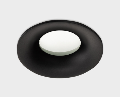 IT07-7010 black светильник встраиваемый влагозащищенный
