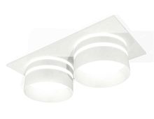 Комплект встраиваемого светильника Ambrella light Techno Spot XC7635042 SWH/FR белый песок/белый матовый (C7635, N7141)