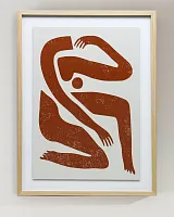 Интерьерный постер "Brown Body"