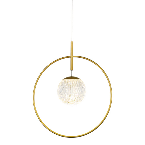 Подвесной светильник MD21001043-1A gold фото 2