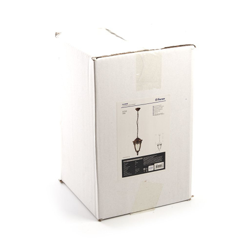 Светильник садово-парковый Feron PL685 на цепочке 60W 230V E27, черное золото фото 4