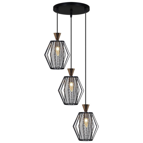 Подвесная люстра Reluce 00903-0.9-03 BK Подвесная люстра Reluce 00903-0.9-03 BK