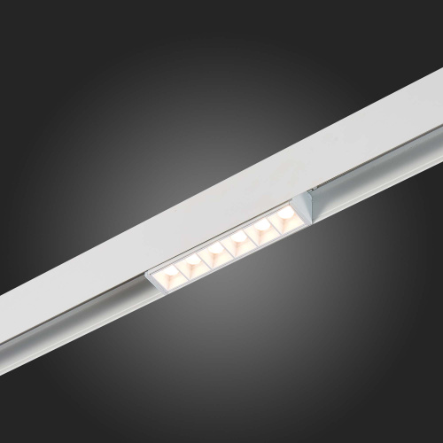 ST361.536.06 Магнитный трековый светильник белый LED 1*6W 3000K 532Lm Ra>80 36° IP20 L115xW22xH44 48 SKYLINE 48 фото 5