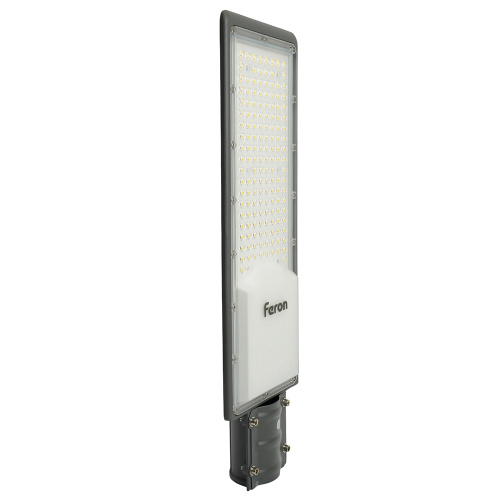 Светодиодный уличный консольный светильник Feron SP3036 150W 6400K 230V, серый фото 4