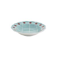 Глубокая тарелка Quadri Light Blue