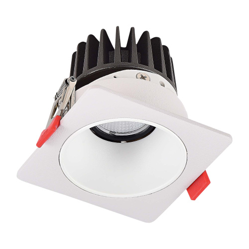 ST052.508.01 Встраиваемый корпус для светодиодного модуля серии ST850, ST851 ST-Luce Белый SHIFT фото 3