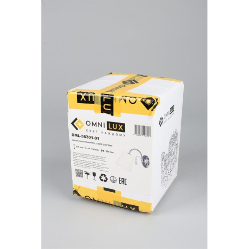 Светильник настенный (Бра) OML-56301-01 фото 4 Светильник настенный (Бра) OML-56301-01 фото 4