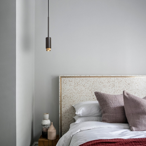 Подвесной светильник Exhaust Graphite Kit Brass фото 4