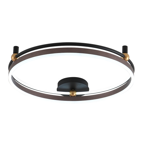 Светильник потолочный Crystal Lux FERNANDO PL72W LED COFFEE/BLACK фото 3 Светильник потолочный Crystal Lux FERNANDO PL72W LED COFFEE/BLACK фото 3