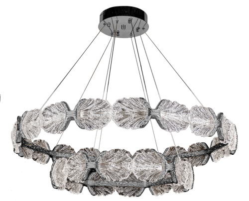 Люстра подвесная Pianta Silver FL1193-10P