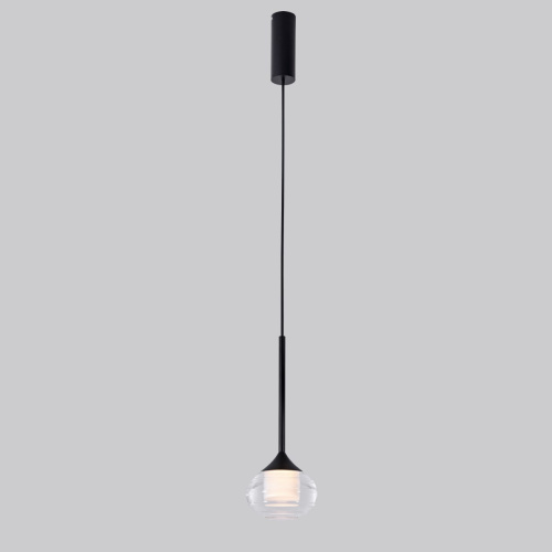 Подвесной светильник P0059-1A Black фото 2