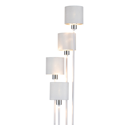 Напольный светильник Escada 1109/4 E14*40W White/Silver фото 5 Напольный светильник Escada 1109/4 E14*40W White/Silver фото 5