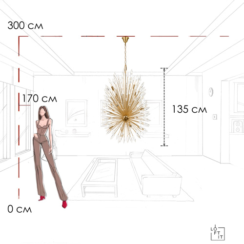 10418/12 Подвесная люстра LOFT IT Splash фото 3