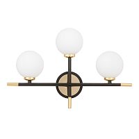 Бра Lumina Deco Marsiada LDW 6033N-3 BK+F.GD