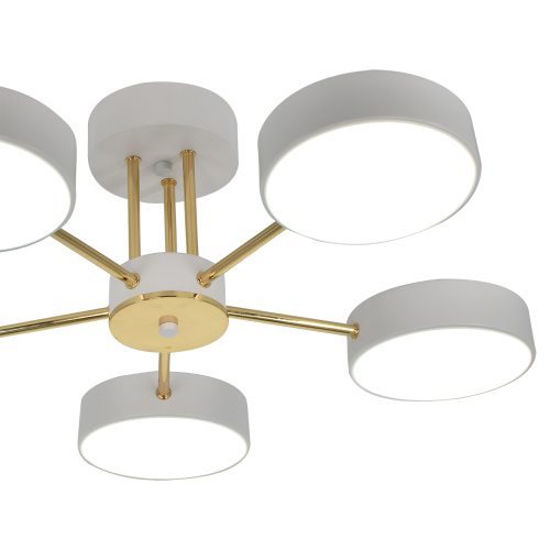 Светильник на штанге Escada 10262/5 LED*64W White/Gold фото 5