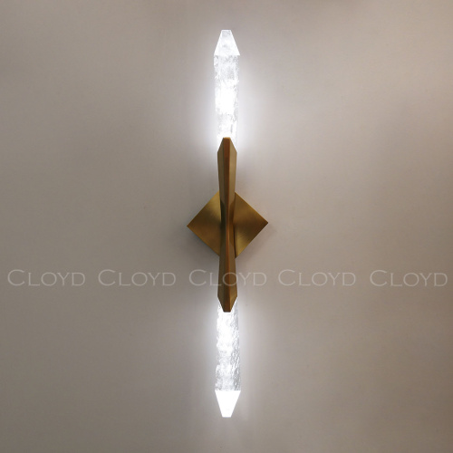 Бра Cloyd GRENGAM W2 / выс. 80 см - латунь (арт.20427)