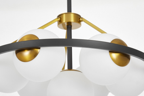 Подвесной светильник Lumina Deco Donzano LDP 8034-7 BK+WT фото 2 Подвесной светильник Lumina Deco Donzano LDP 8034-7 BK+WT фото 2