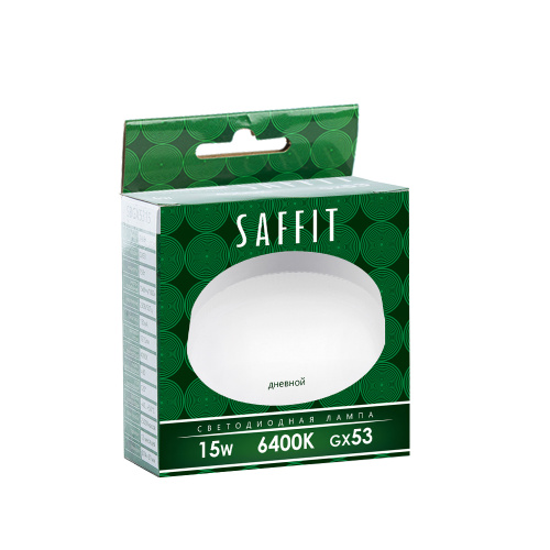 Лампа светодиодная SAFFIT SBGX5315 GX53 15W 230V 6400K фото 3
