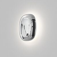 Светильник настенный GLOSSA, 9 Вт, 3000K, 212?164?69 мм, алюминий, хром