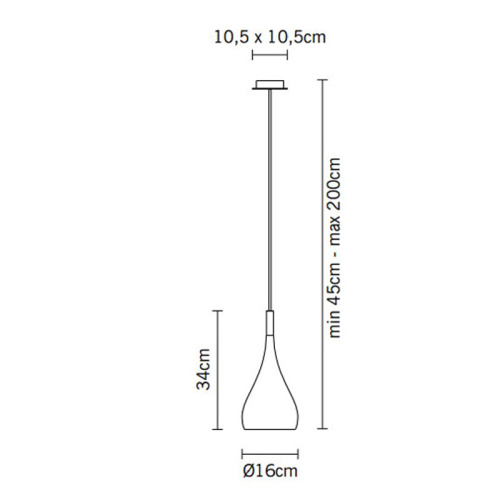 Подвесной светильник D75A0501 фото 3