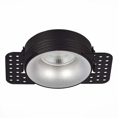 ST218.418.01 Св-к встр. Черный GU10 1*50W  IP20 D78xH30 165-265V Без ламп Встраиваемые светильники фото 2