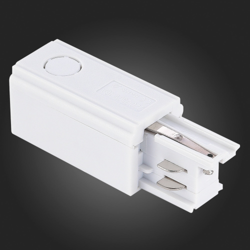 ST030.509.10L Левый Токоподвод для трехфазного шинопровода ST-Luce Белый TRACE фото 3