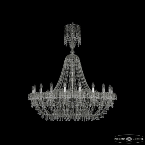Люстра хрустальная 1410/20/400/XL-130 Ni V0300 Bohemia Ivele Crystal (Богемия Ивеле Кристалл)