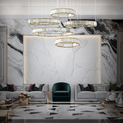 10135/5 Gold Подвесной светильник LOFT IT Crystal ring фото 3 10135/5 Gold Подвесной светильник LOFT IT Crystal ring фото 3