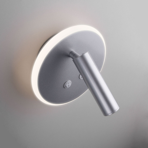 Настенный светодиодный светильник Tera LED серебро Tera LED серебро (MRL LED 1014) фото 3