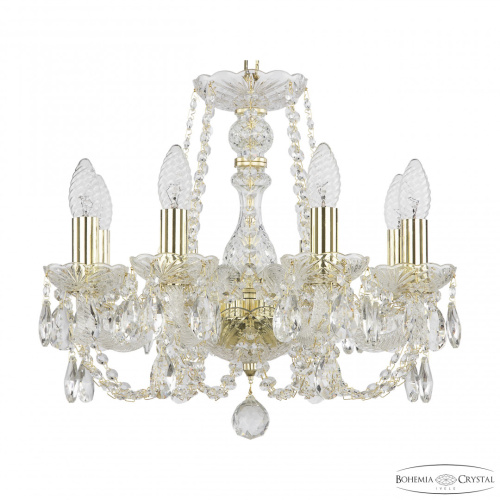 Люстра хрустальная 101/8/141 G Bohemia Ivele Crystal (Богемия Ивеле Кристалл) Люстра хрустальная 101/8/141 G Bohemia Ivele Crystal (Богемия Ивеле Кристалл)