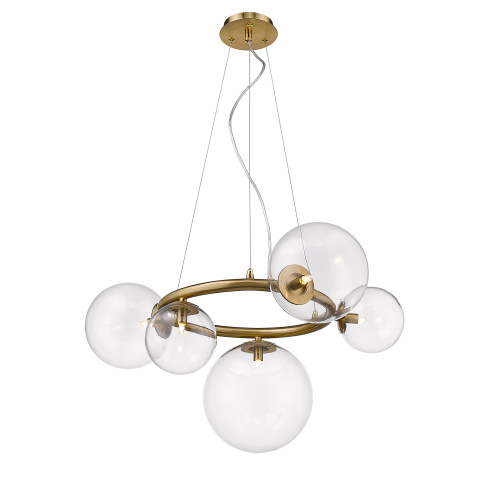 Люстра P68092-5 brass фото 3