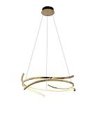 Люстра подвесная Alfa Light F0424-09 600mm rose gold