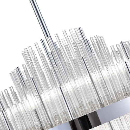 SL1634.103.09 Люстра потолочная ST-Luce Хром/Прозрачный E14 9*60W RENS фото 2