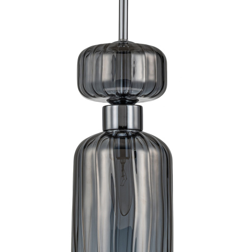 Подвесной светильник Escada 1141/1S E14*60W Chrome/Smoke фото 4 Подвесной светильник Escada 1141/1S E14*60W Chrome/Smoke фото 4