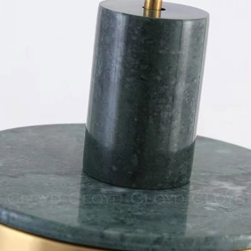 Подвесной светильник Cloyd ARTUS P1 / латунь - зелен.мрамор (арт.11056) фото 4