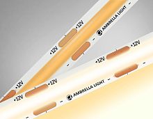 Светодиодная лента Ambrella Light 10W/m 320LED/m COB теплый белый 5M GS2601