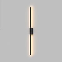 Светильник настенный TRIXRAY, 6.5Вт, 780?мм, 3000К, алюминий, черный