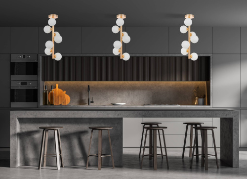 Потолочный светильник Lumina Deco Marsiada LDC 6033-7 F.GD фото 4