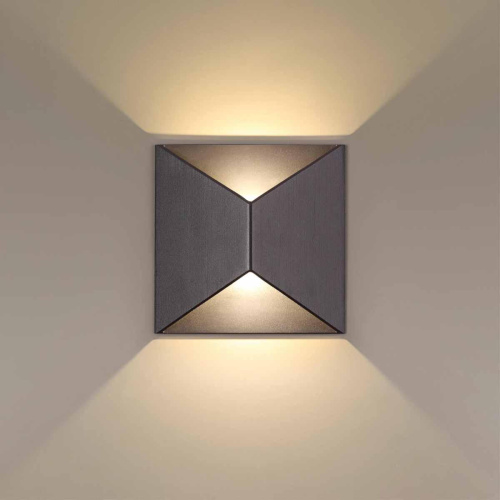 Уличный настенный светодиодный светильник Odeon Light Hightech Tibro 3907/10WL фото 4