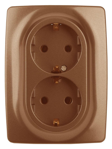 Розетка ЭРА 12 2x2P E Schuko 16A 250V 12-2106-14 Б0031236 Розетка ЭРА 12 2x2P E Schuko 16A 250V 12-2106-14 Б0031236