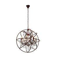LOFT1897/8 Подвесная люстра LOFT IT Foucaults orb crystal