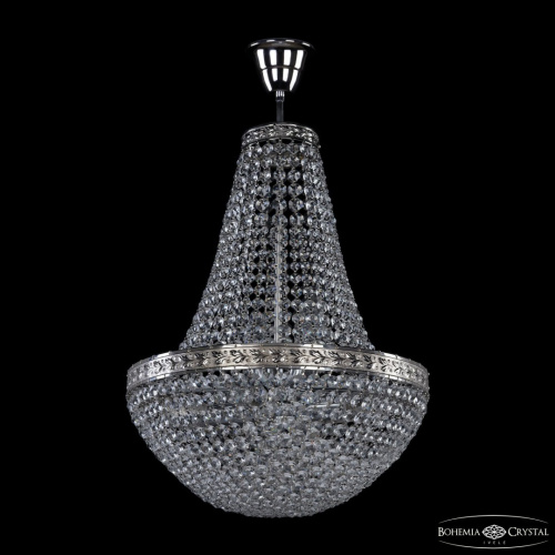 Люстра хрустальная 19321/H2/35IV Ni Bohemia Ivele Crystal (Богемия Ивеле Кристалл)