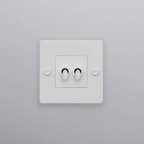 Выключатель 1G Double white