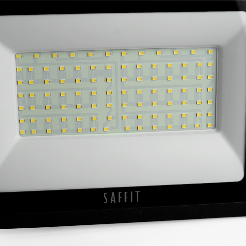 Светодиодный прожектор SAFFIT SFL90-100 IP65 100W 6400K черный фото 6