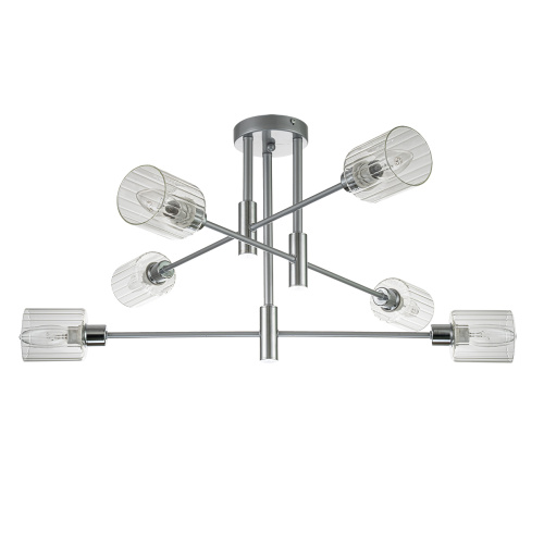 Светильник на штанге Escada 1140/6P E14*40W Silver/Chrome фото 2