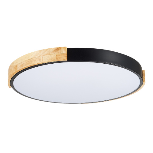 SLE201342-01 Светильник потолочный Черный, Светлое дерево/Белый LED 1*40W 3000K/4000K/6000K DELIA фото 10