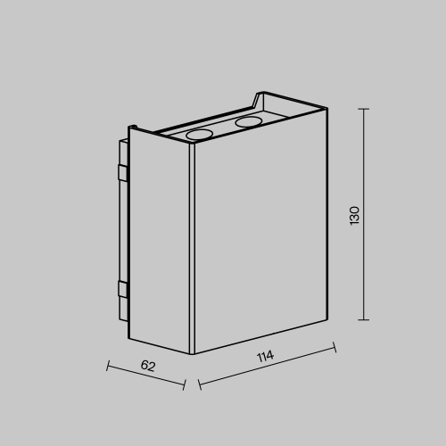 Уличный настенный светильник Outdoor O505WL-L6B3K фото 8 Уличный настенный светильник Outdoor O505WL-L6B3K фото 8