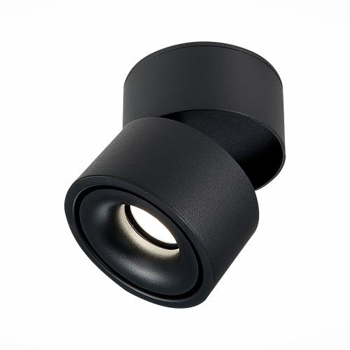 ST652.442.12 Светильник потолочный Черный LED 1*12W 4000K 1 000Lm Ra>90 36° IP20 D100xH105 170-240V Накладные светильники фото 4